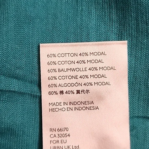 Anthropologie Teal Ruched Tank - Picture 5 of 6